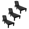 Set de 3  Camastros sin colchoneta