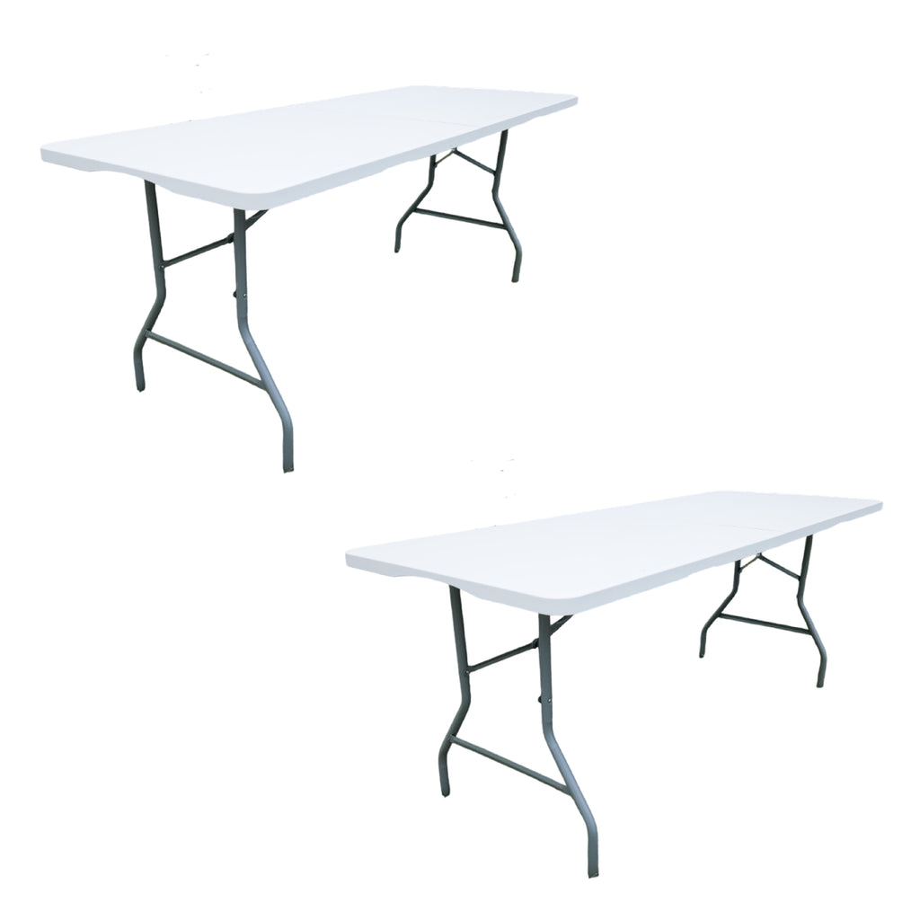 Mesa Plegable 180cm - 2 Piezas
