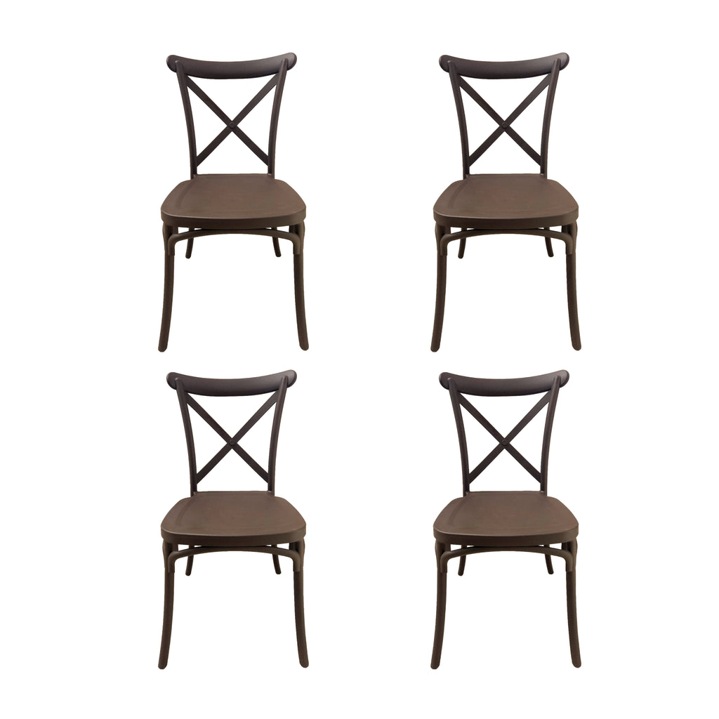 Silla Crossback - 4 piezas