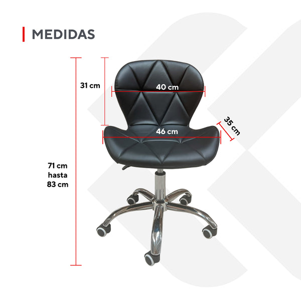 Silla Radar Cromada